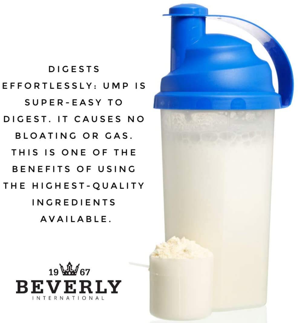 Beverly International UMP Protein Powder, Cookies & Cream. Unique Whey-Casein Ratio Builds Lean Muscle. Easy to Digest. No Bloat. (32.8 oz) 2lb .8 oz - dailyvitalstore