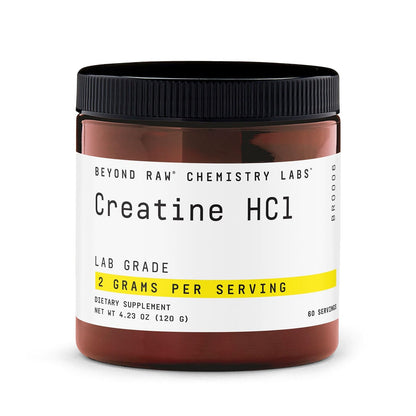 BEYOND RAW Creatine HCl Powder, Science Backed, Lab Grade, Creatine for Women & Men, Muscle Strength, Energy Production, Athletic Performance, Cognitive Support, - dailyvitalstore