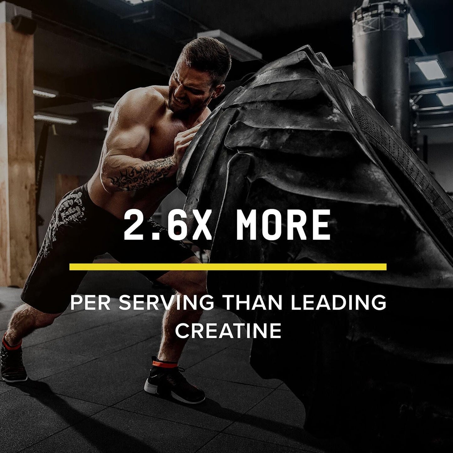 BEYOND RAW Creatine HCl Powder, Science Backed, Lab Grade, Creatine for Women & Men, Muscle Strength, Energy Production, Athletic Performance, Cognitive Support, - dailyvitalstore