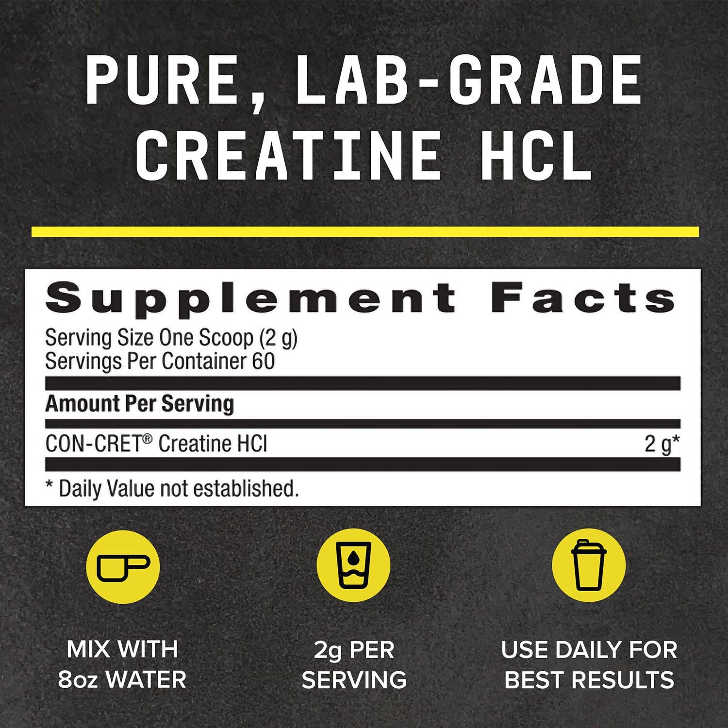 BEYOND RAW Creatine HCl Powder, Science Backed, Lab Grade, Creatine for Women & Men, Muscle Strength, Energy Production, Athletic Performance, Cognitive Support, - dailyvitalstore