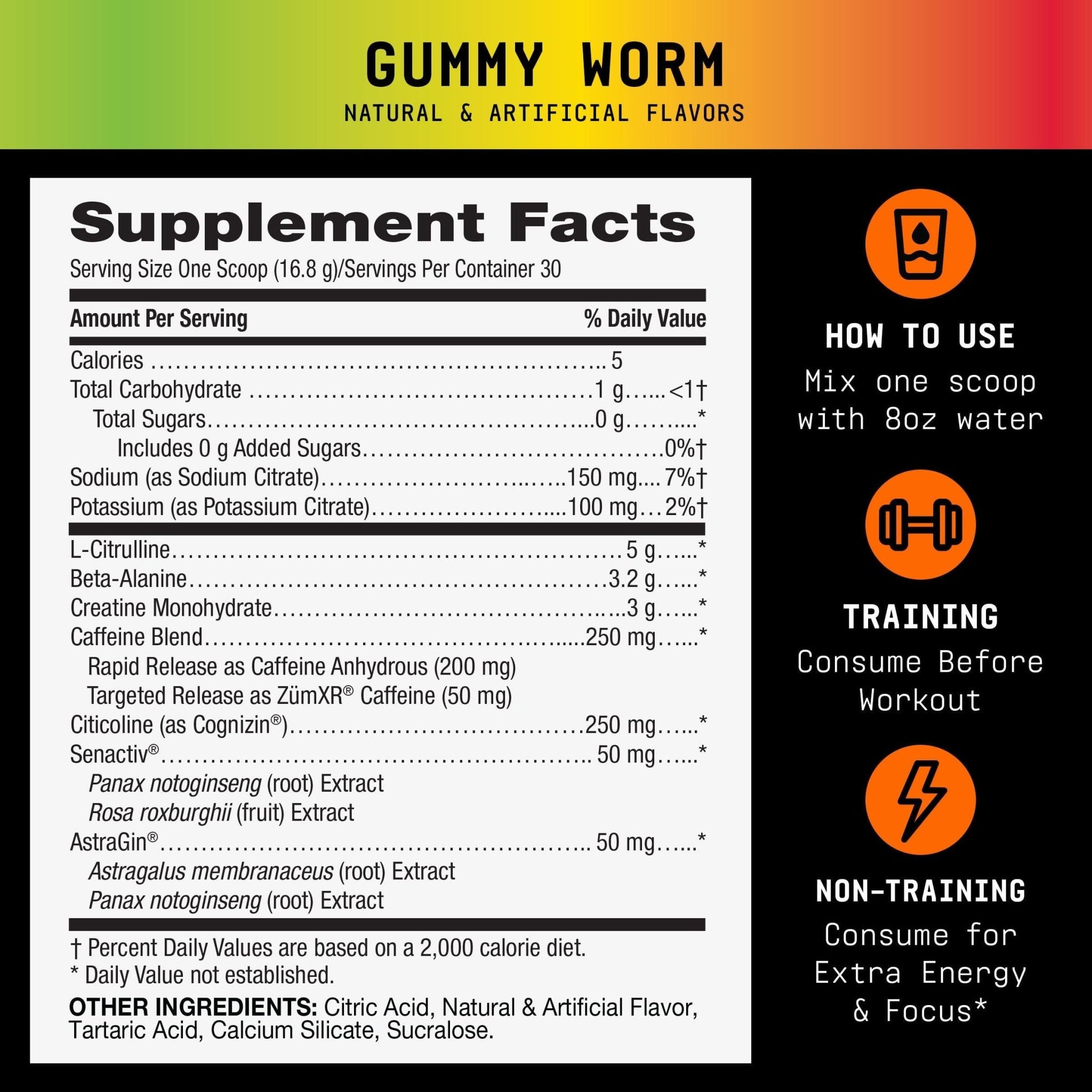 BEYOND RAW LIT V2 Clinical Strength Pre Workout Powder, Hits Harder, Bigger Pumps, Caffeine, L-Citrulline, Creatine, Gummy Worm, 30 Servings - dailyvitalstore