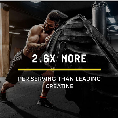 BEYOND RAW Science-Backed Creatine HCl Powder, Lab Grade, for Muscle Strength and Growth, Energy Production, Athletic Performance, Cognitive Support, - dailyvitalstore