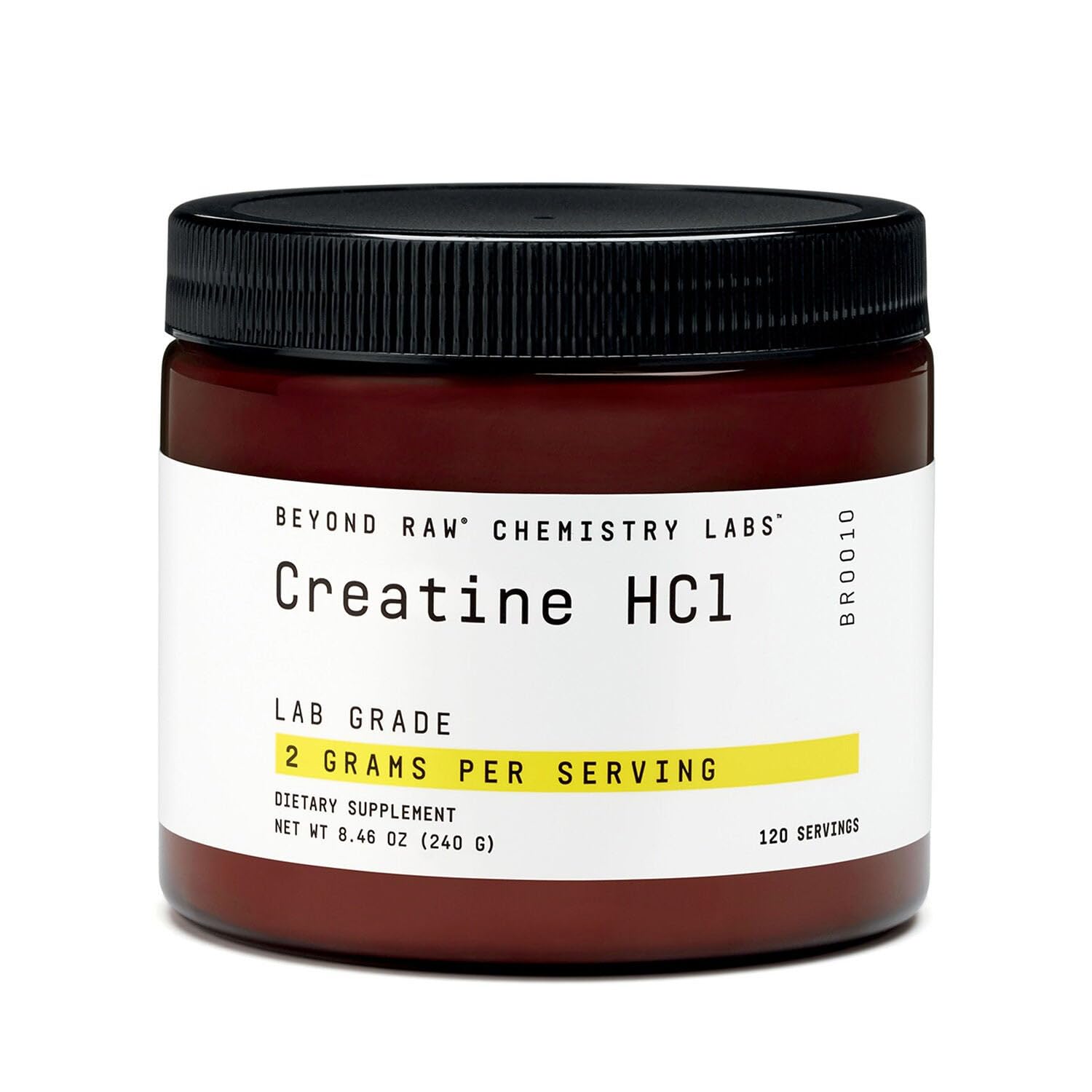 BEYOND RAW Science-Backed Creatine HCl Powder, Lab Grade, for Muscle Strength and Growth, Energy Production, Athletic Performance, Cognitive Support, - dailyvitalstore