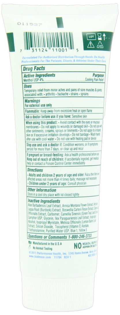 Bio Freeze Pain Relieving Gel, 4 Ounce, 12-Count - dailyvitalstore