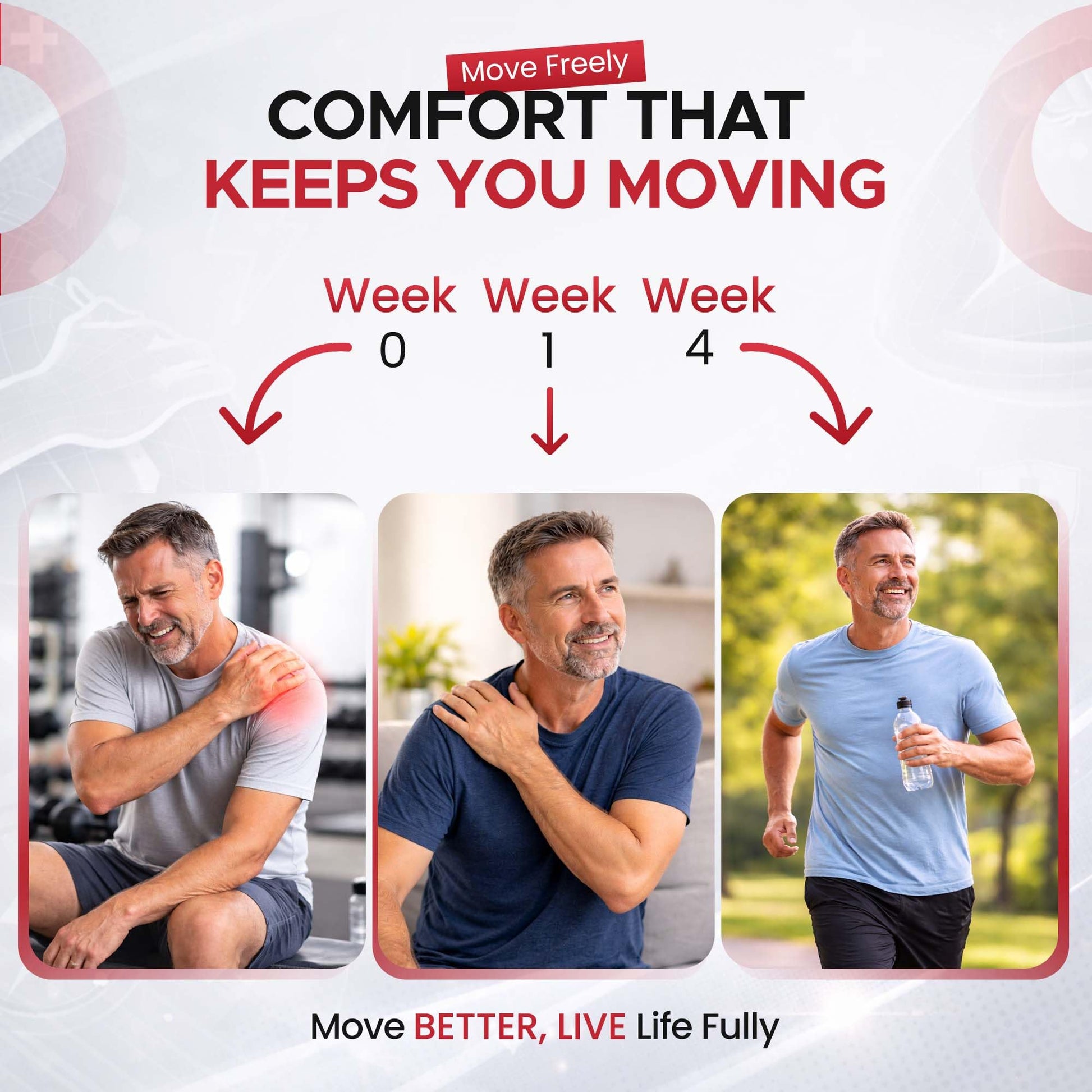 BIO-RELIEF +CH Pain Relief Roll On w 10% Methanol | Highly Effective, Cool & Topical Pain Relief Extra Strength for Arthritis,Muscle,Joint & Back | Easy Roll On Maximum Strength, Made in USA - dailyvitalstore