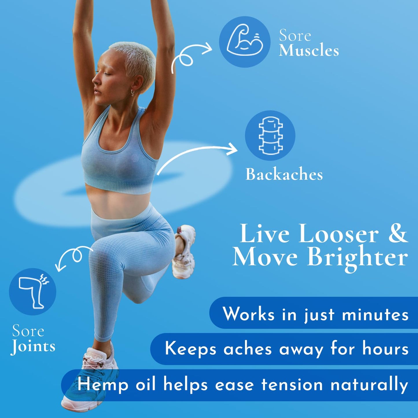 BIO-Relief Pain Roll On w 10% Menthol & Arnica | Highly Effective, Cool & Topical Pain Relief Extra Strength for Arthritis, Muscle, Joint, & Back - Easy Roll On Maximum Strength, Made in USA - dailyvitalstore