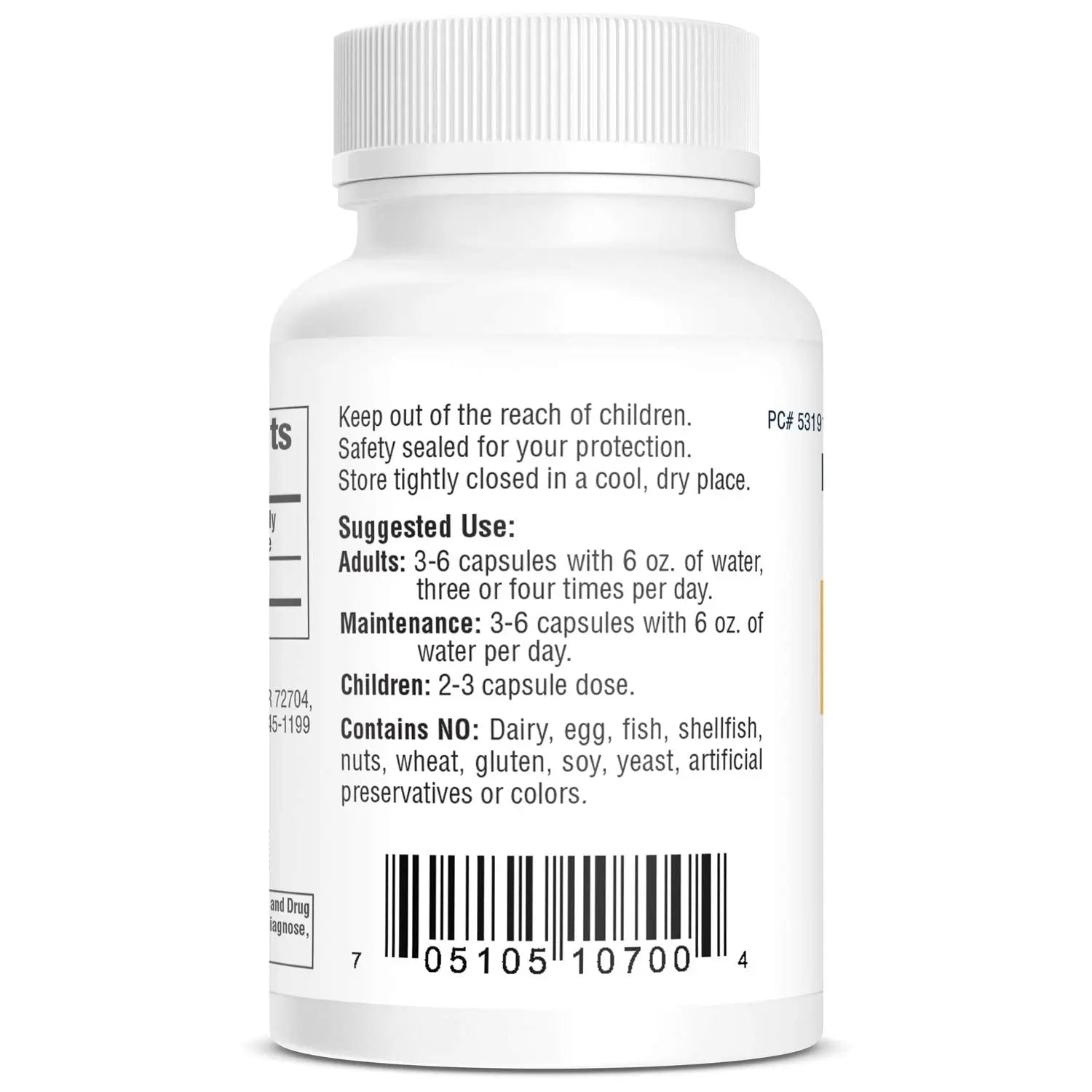 Bio-Tech Pharmacal D-Mannose, Supports Bladder and Urinary Tract Health (100 Count) - dailyvitalstore
