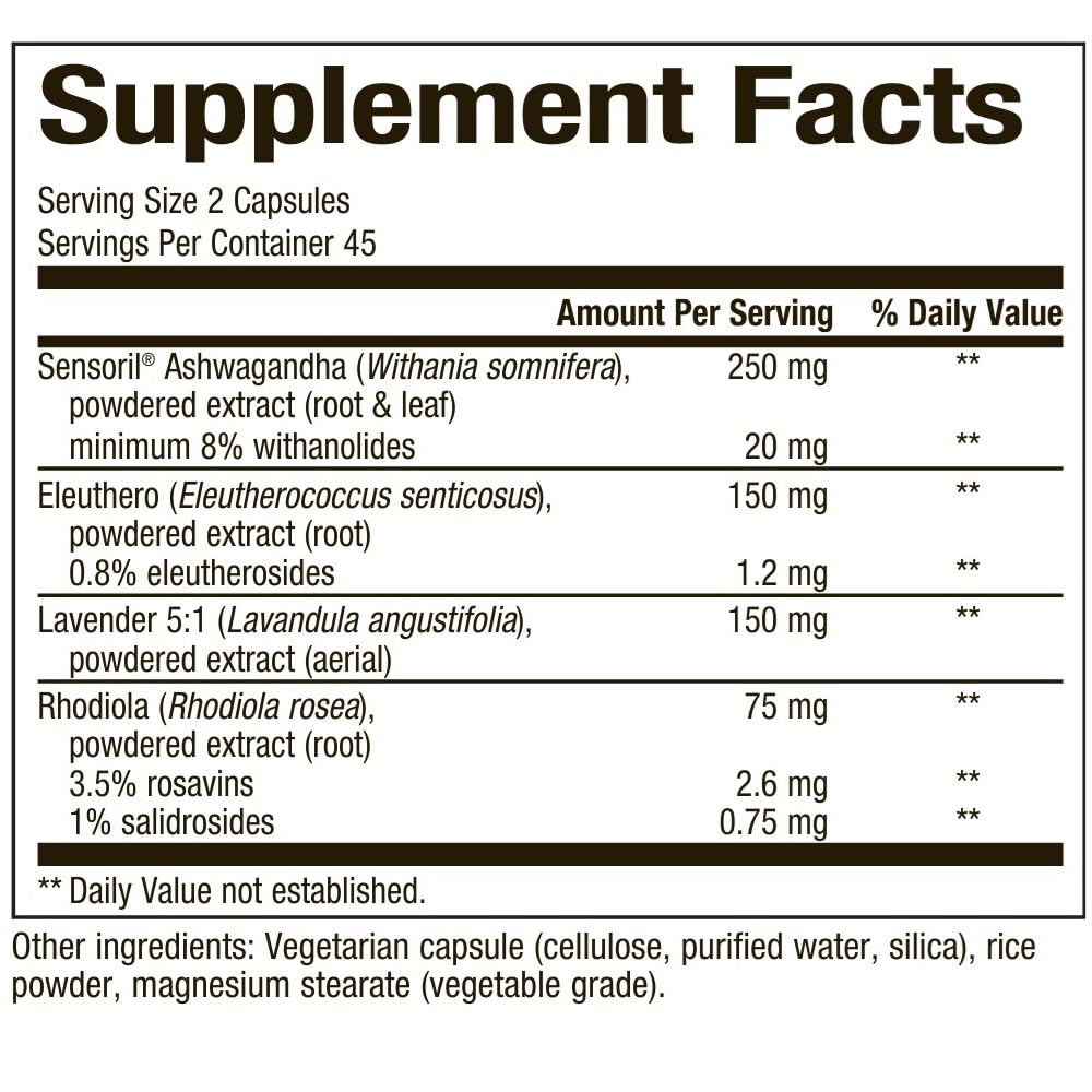 Bioclinic Naturals - Sereni-Pro 90 Vegetarian Capsules - dailyvitalstore