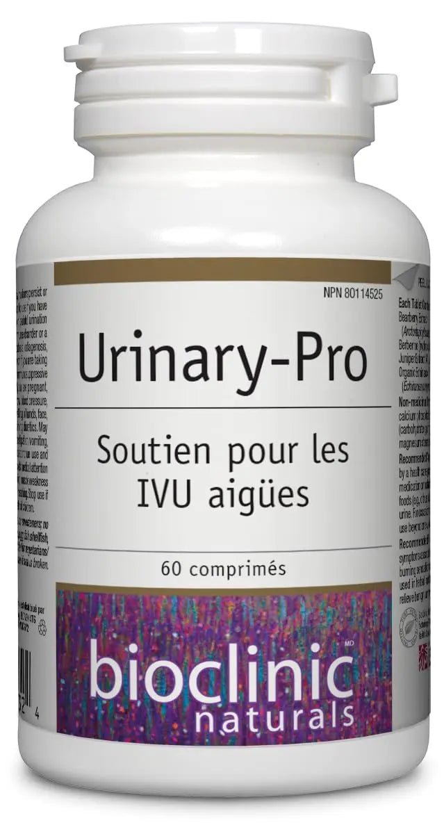 Bioclinic Naturals Urinary-Pro 60 Tablets - dailyvitalstore