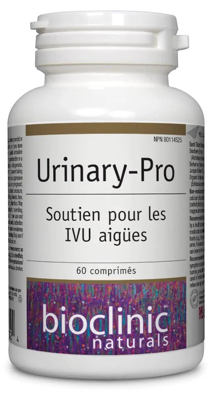 Bioclinic Naturals Urinary-Pro 60 Tablets - dailyvitalstore