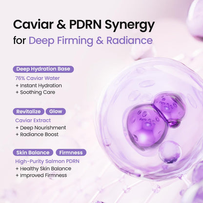 BIODANCE Caviar PDRN Jelly Serum Mist, Hydrating Face Mist, Revitalizing & Radiance Face Spray, Sprayable Hydrogel, Travel Essentials & Self Care Gifts - dailyvitalstore