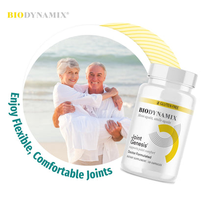 BioDynamix Joint Genesis - Joint Support Supplement - with Mobilee and Boswellia Serrata - for Comfortable, Flexible Joints - 30-Day Supply - dailyvitalstore