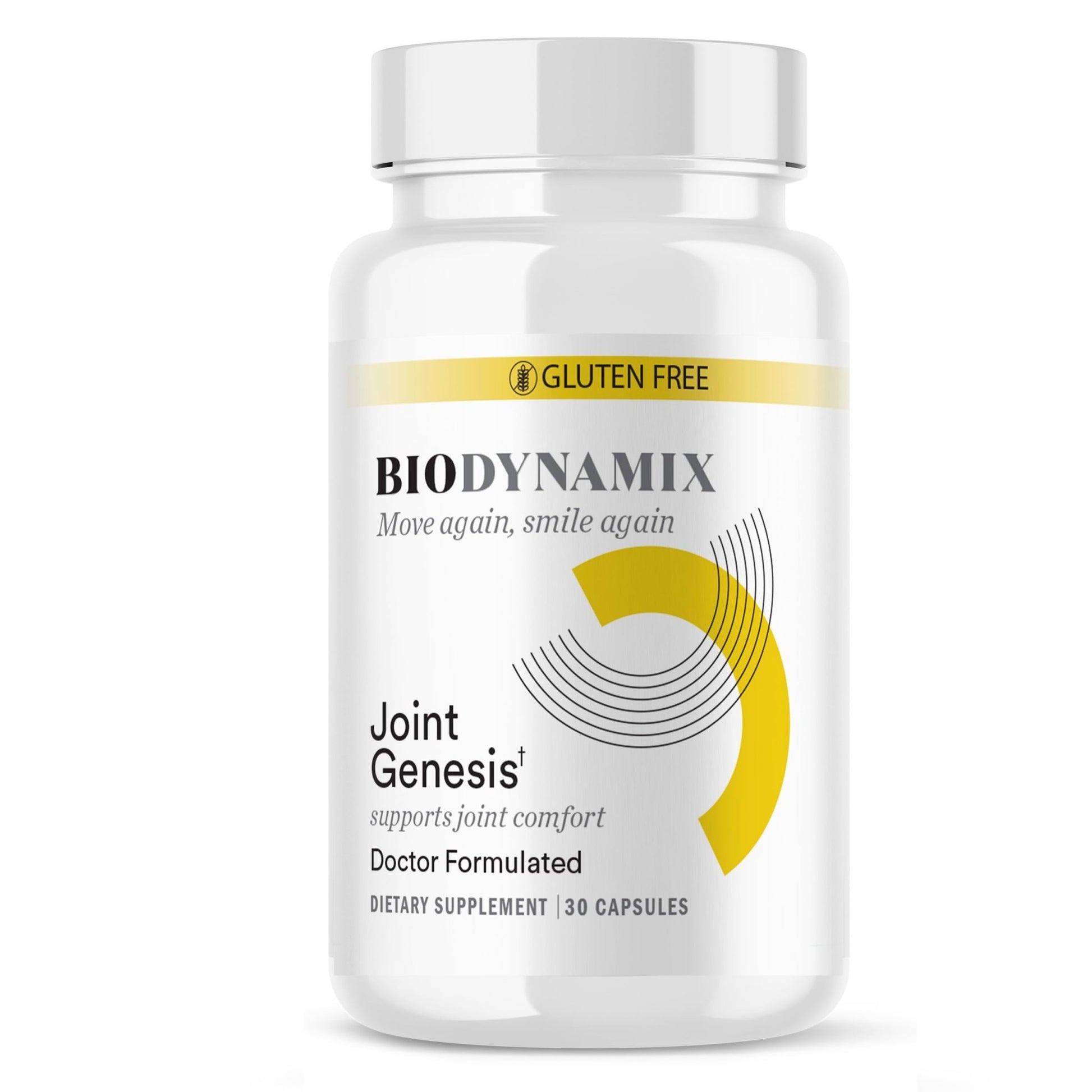 BioDynamix Joint Genesis - Joint Support Supplement - with Mobilee and Boswellia Serrata - for Comfortable, Flexible Joints - 30-Day Supply - dailyvitalstore
