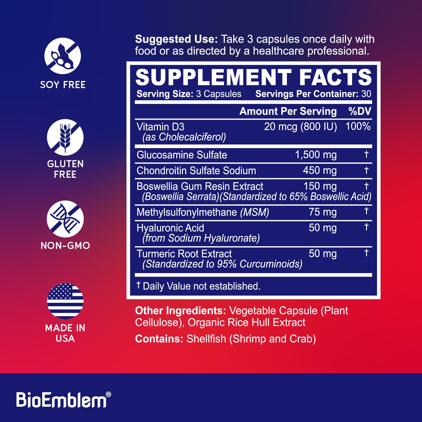 BioEmblem Beauty Probiotics for Women and Joint Support - dailyvitalstore