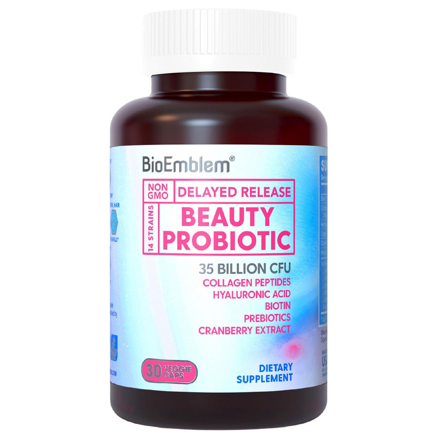 BioEmblem Beauty Probiotics for Women and Joint Support - dailyvitalstore