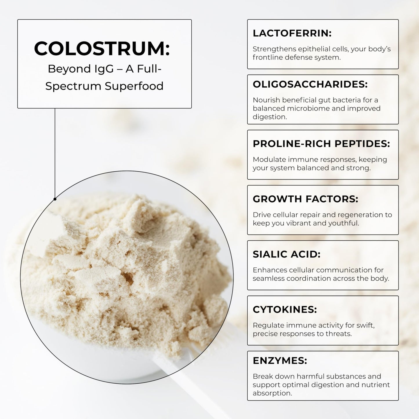 BIOFEMA Bovine Colostrum Supplement - Natures Superfood – First Milk Powder Magic for Gut Health, Immune Support, Physical Recovery, Skin, Hair & Nail Health - dailyvitalstore