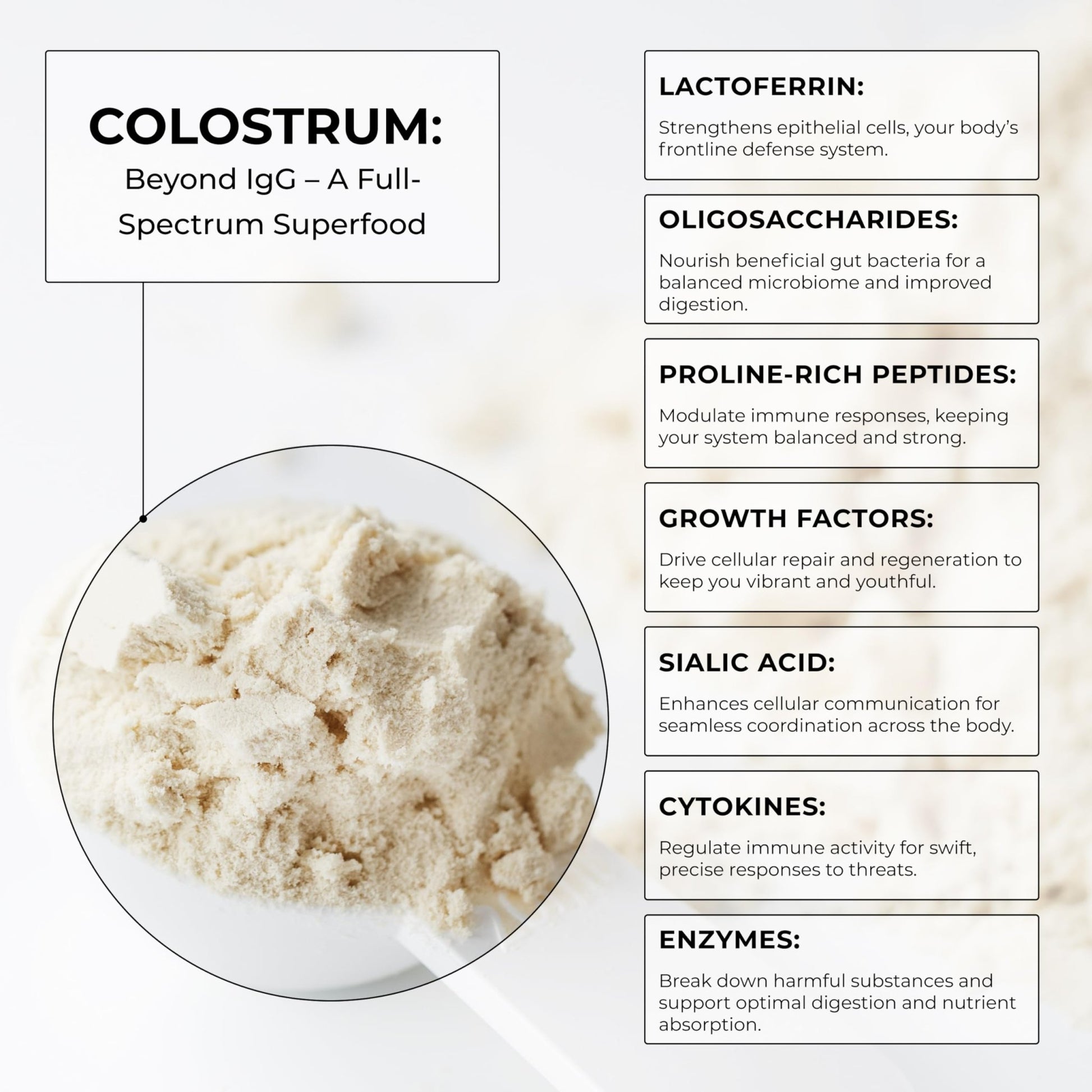BIOFEMA Bovine Colostrum Supplement - Natures Superfood – First Milk Powder Magic for Gut Health, Immune Support, Physical Recovery, Skin, Hair & Nail Health - dailyvitalstore