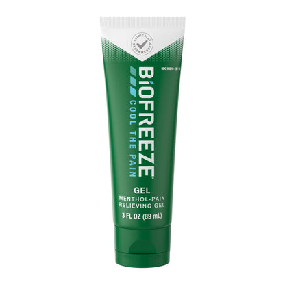 Biofreeze Gel Pain Relief, Knee & Lower Back Pain Relief, Arthritis Pain Reliever, Sore Muscle Relief, Neck Pain Relief, Cooling Joint Pain Relief, Menthol Gel 3 Fl Oz - dailyvitalstore