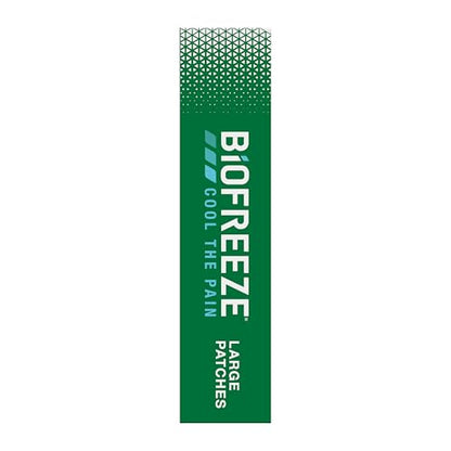 Biofreeze Menthol Pain Relieving Patches (5 Patches Per Box) Up To 8 Hours Of Pain Relief From Sore Muscles, Arthritis, Backaches, Spains, Bruises, Strains And Joint Pain (Package May Vary) - dailyvitalstore