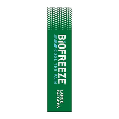 Biofreeze Menthol Pain Relieving Patches (5 Patches Per Box) Up To 8 Hours Of Pain Relief From Sore Muscles, Arthritis, Backaches, Spains, Bruises, Strains And Joint Pain (Package May Vary) - dailyvitalstore