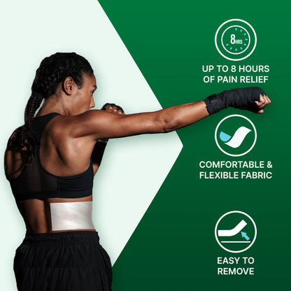 Biofreeze Menthol Pain Relieving Patches (5 Patches Per Box) Up To 8 Hours Of Pain Relief From Sore Muscles, Arthritis, Backaches, Spains, Bruises, Strains And Joint Pain (Package May Vary) - dailyvitalstore
