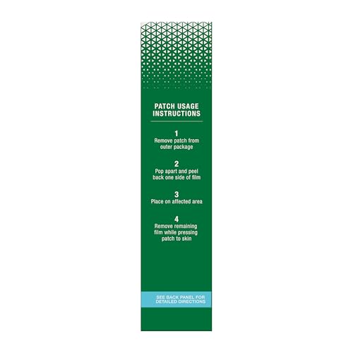 Biofreeze Menthol Pain Relieving Patches (5 Patches Per Box) Up To 8 Hours Of Pain Relief From Sore Muscles, Arthritis, Backaches, Spains, Bruises, Strains And Joint Pain (Package May Vary) - dailyvitalstore