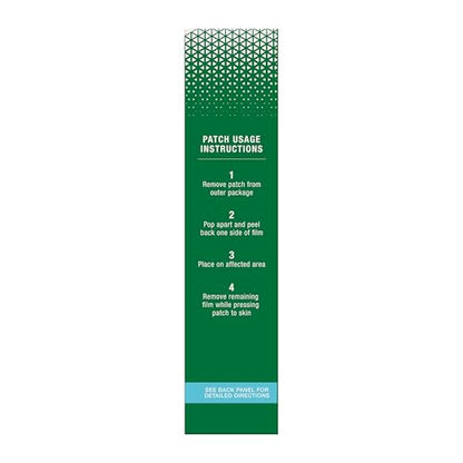 Biofreeze Menthol Pain Relieving Patches (5 Patches Per Box) Up To 8 Hours Of Pain Relief From Sore Muscles, Arthritis, Backaches, Spains, Bruises, Strains And Joint Pain (Package May Vary) - dailyvitalstore