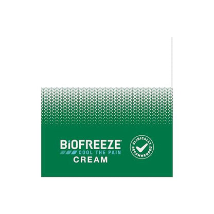 Biofreeze Pain Relief Cream for Knee, Neck, Hip, Joint, Shoulder, & Simple Backache, Arthritis Pain Reliever, Sore Muscle Relief, Cooling Menthol Pain Cream, 3 Oz - dailyvitalstore
