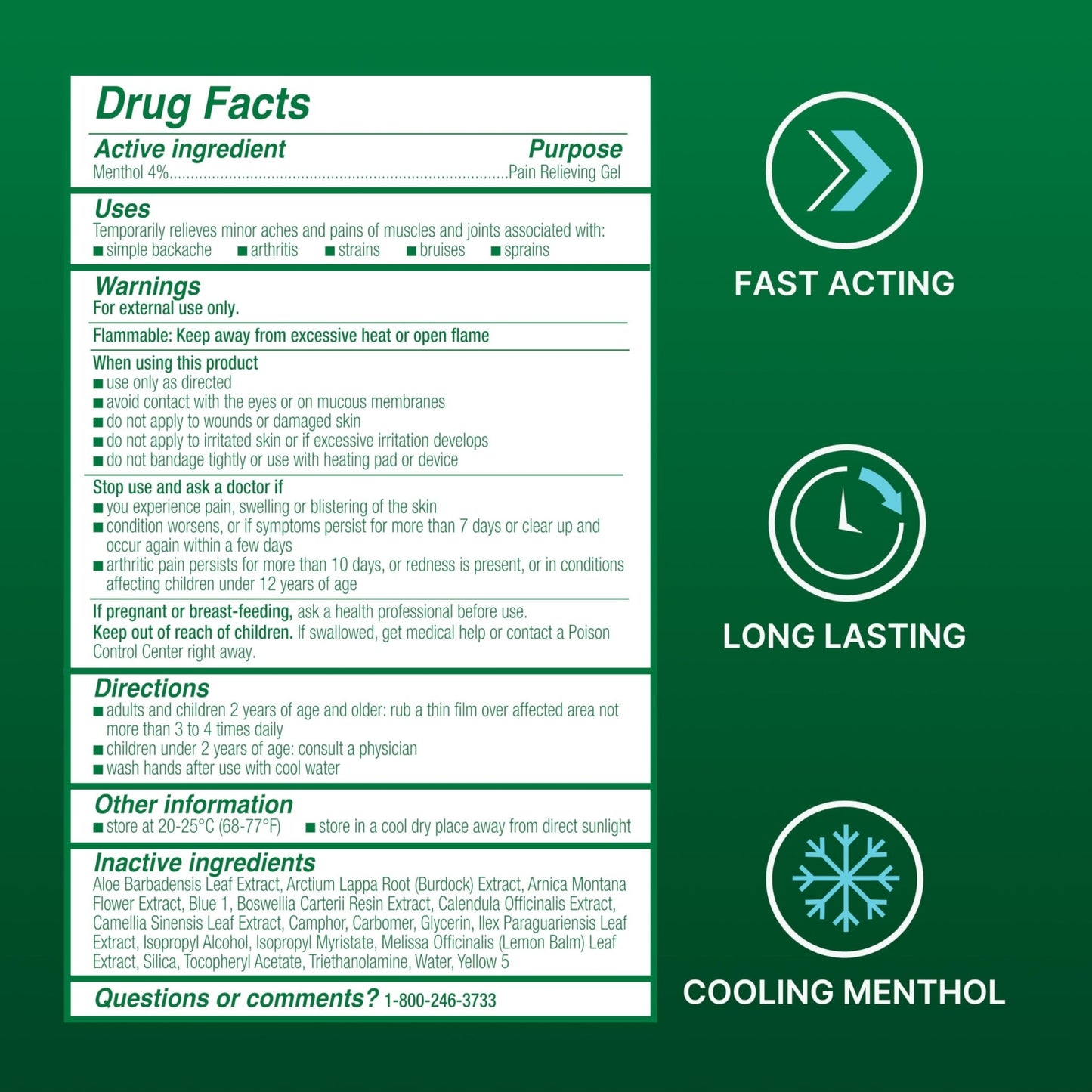 Biofreeze Pain Relief Gel, Arthritis Pain Reliver, Knee & Lower Back Pain Relief, Sore Muscle Relief, Neck Pain Relief, Pharmacist Recommended, 8 FL OZ Biofreeze Menthol Gel - dailyvitalstore