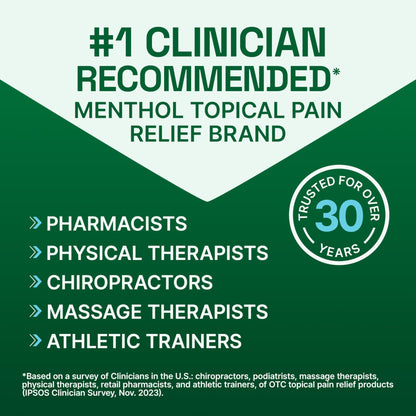 Biofreeze Pain Relief Spray, Arthritis Pain Reliever, Knee & Lower Back Pain Relief, Sore Muscle Relief, Neck Pain Relief, 2 Pack (4 FL OZ Biofreeze Menthol Spray) - dailyvitalstore