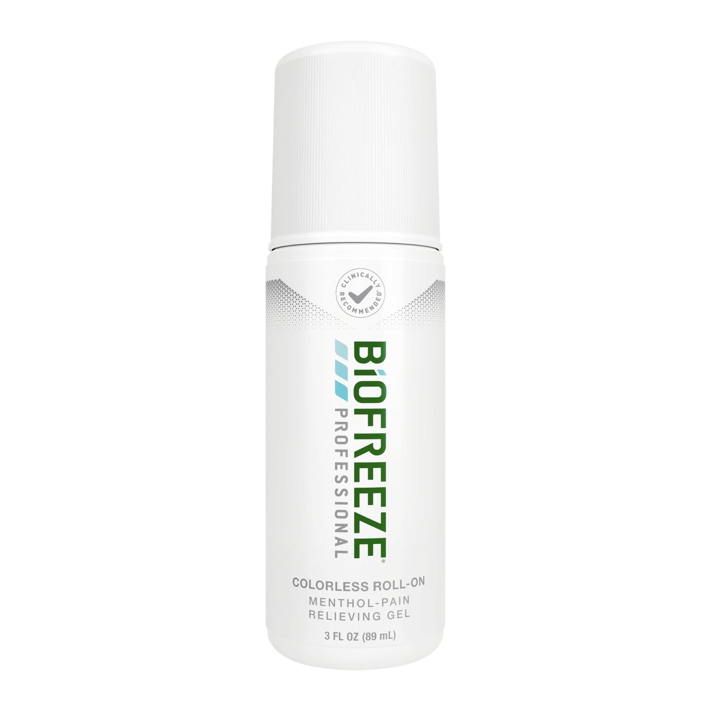 Biofreeze Professional Colorless Pain Relief Roll On, Knee & Simple Backache Relief, Arthritis Pain Reliever, Neck Pain Relief, Cooling Joint Pain Relief, Roll-On Menthol Gel 3 Fl Oz - dailyvitalstore