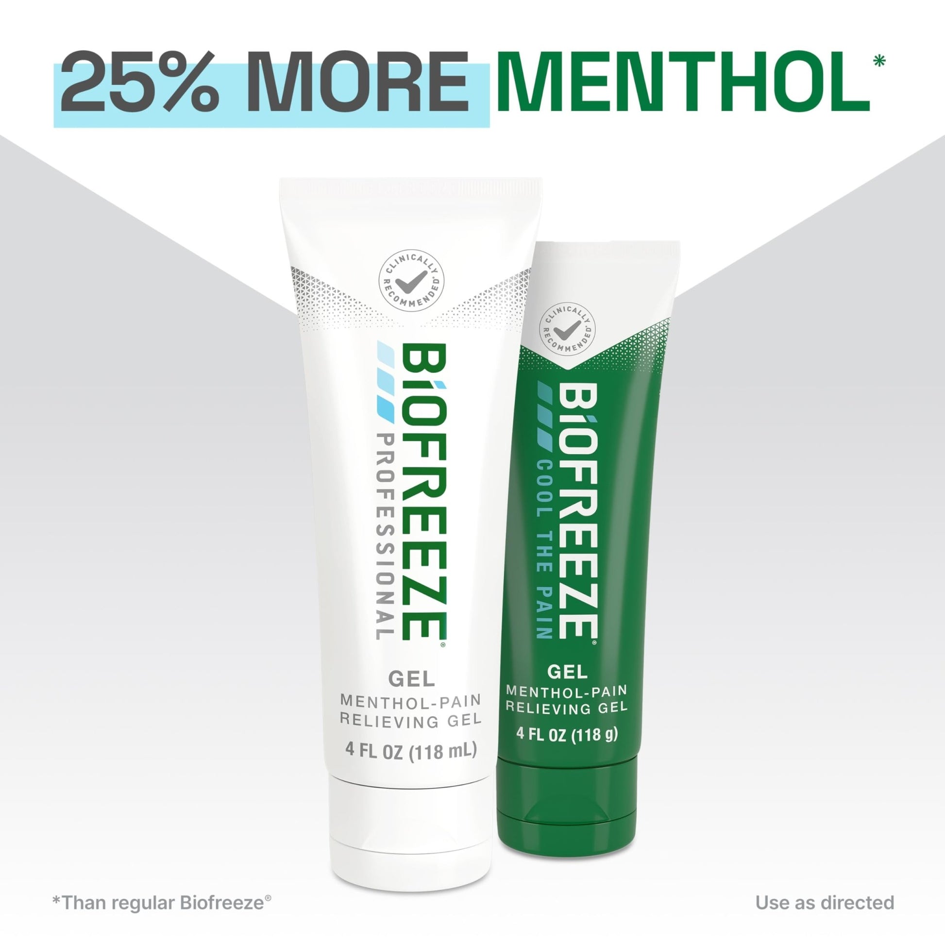 Biofreeze Professional Pain Relief Gel, 4 oz Tube (3-Pack) - Fast, Cooling Relief for Arthritis, Muscle Soreness, Joint, Back, Neck, Knee Pain & More - dailyvitalstore