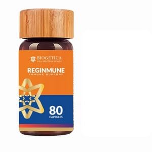 Biogetica Reginmune - Natural Immune Support Care Daily Boost Immune System Booster - 80 Capsules - dailyvitalstore