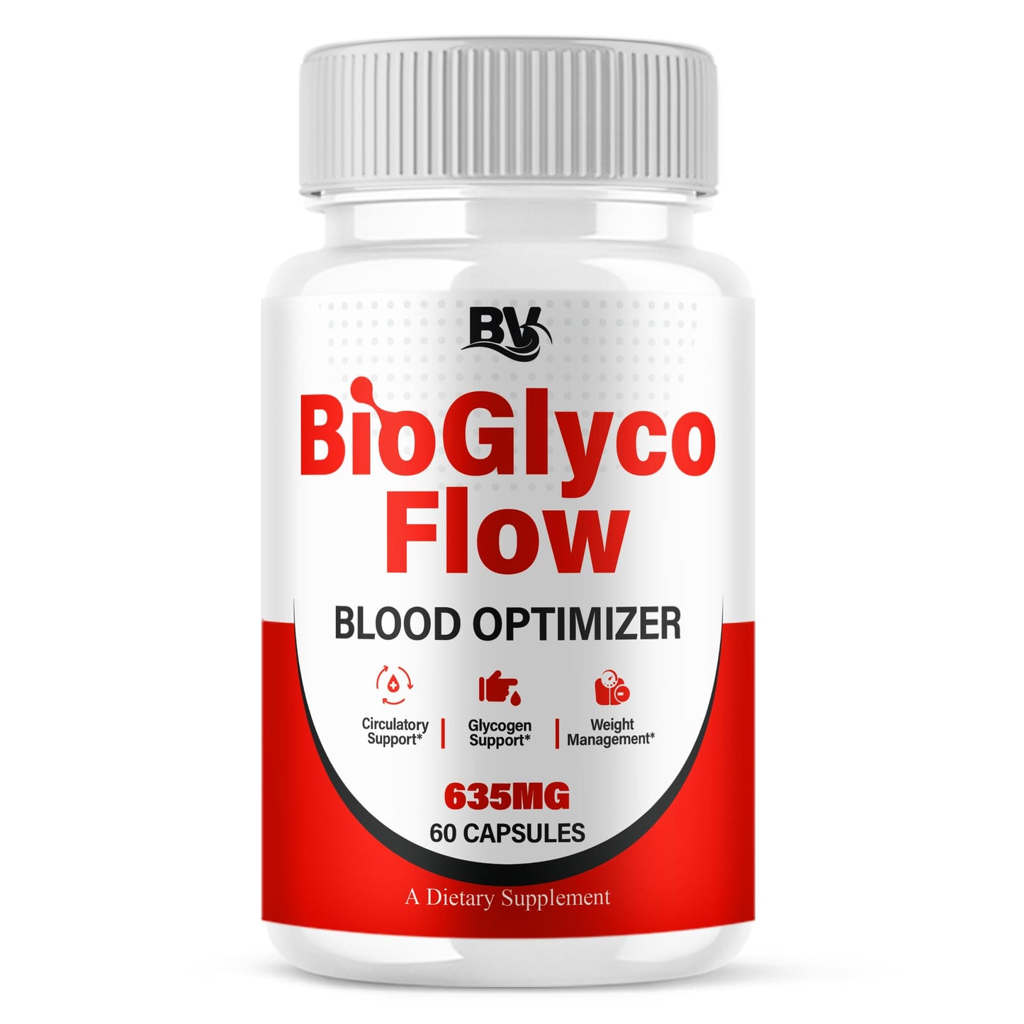 BioGlyco Flow Advanced Daily Multivitamin Health Support and All Natural Wellness Supplement Formula, BioGlyco Flow Premium Health and Wellness Support Formula Supplement (1 Pack - 60 Capsules) - dailyvitalstore