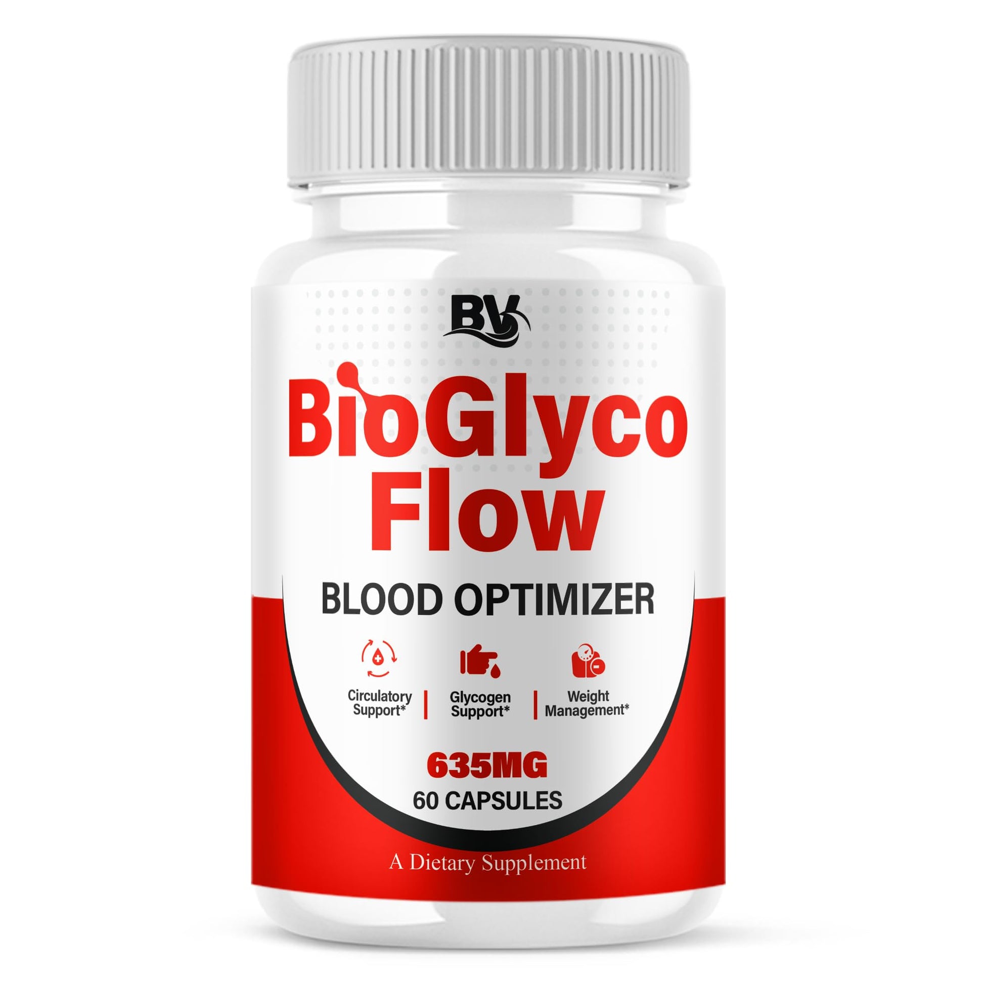 BioGlyco Flow Advanced Daily Multivitamin Health Support and All Natural Wellness Supplement Formula, BioGlyco Flow Premium Health and Wellness Support Formula Supplement (1 Pack - 60 Capsules) - dailyvitalstore