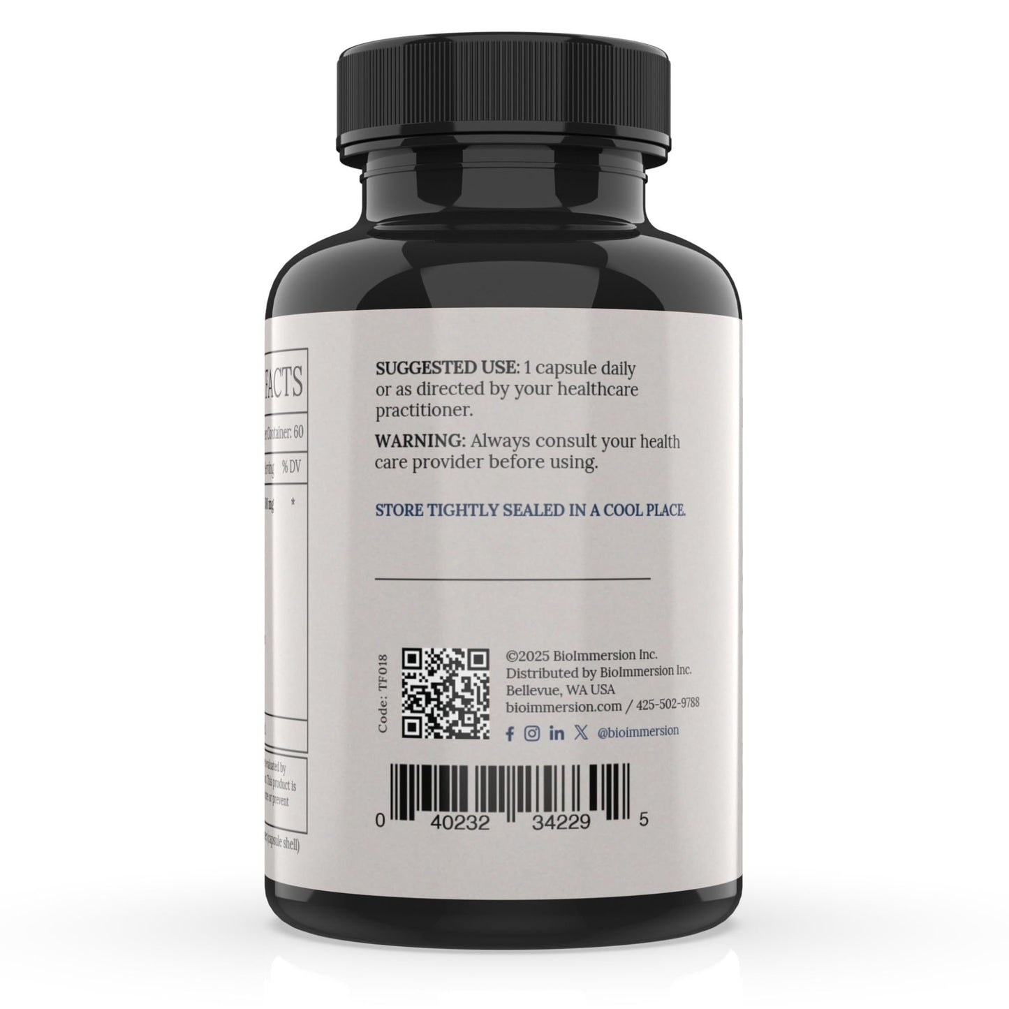 BioImmersion Supernatant Synbiotic - Prebiotic Probiotic Postbiotic - Eases Digestive Discomfort, Gut Imbalance & Yeast Overgrowth - Immune & Microbiome Support - dailyvitalstore