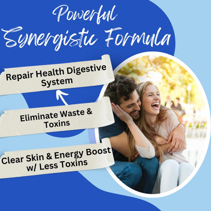 BioImmune Slimtox™ Organic 15 Day Colon Cleanse & Detox for Flat Stomach Less Bloat & LBS w/Probiotics - Constipation Relief - Flushes Toxins, Boosts Energy - dailyvitalstore
