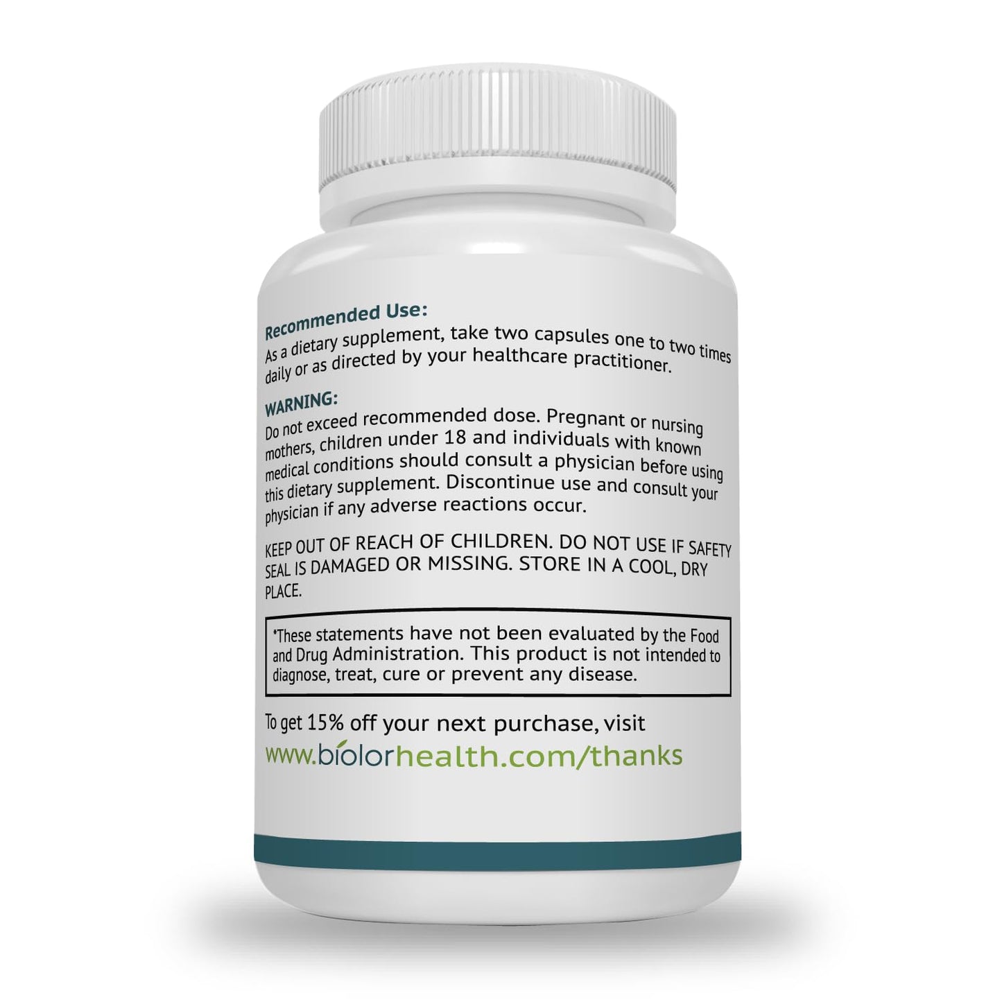 Biolor High Absorption Propionyl-L-Carnitine (PLCAR) No Artificial Fillers - Effective Propionyl L Carnitine HCL Supplement to Support Blood Circulation - 120 Capsules - dailyvitalstore