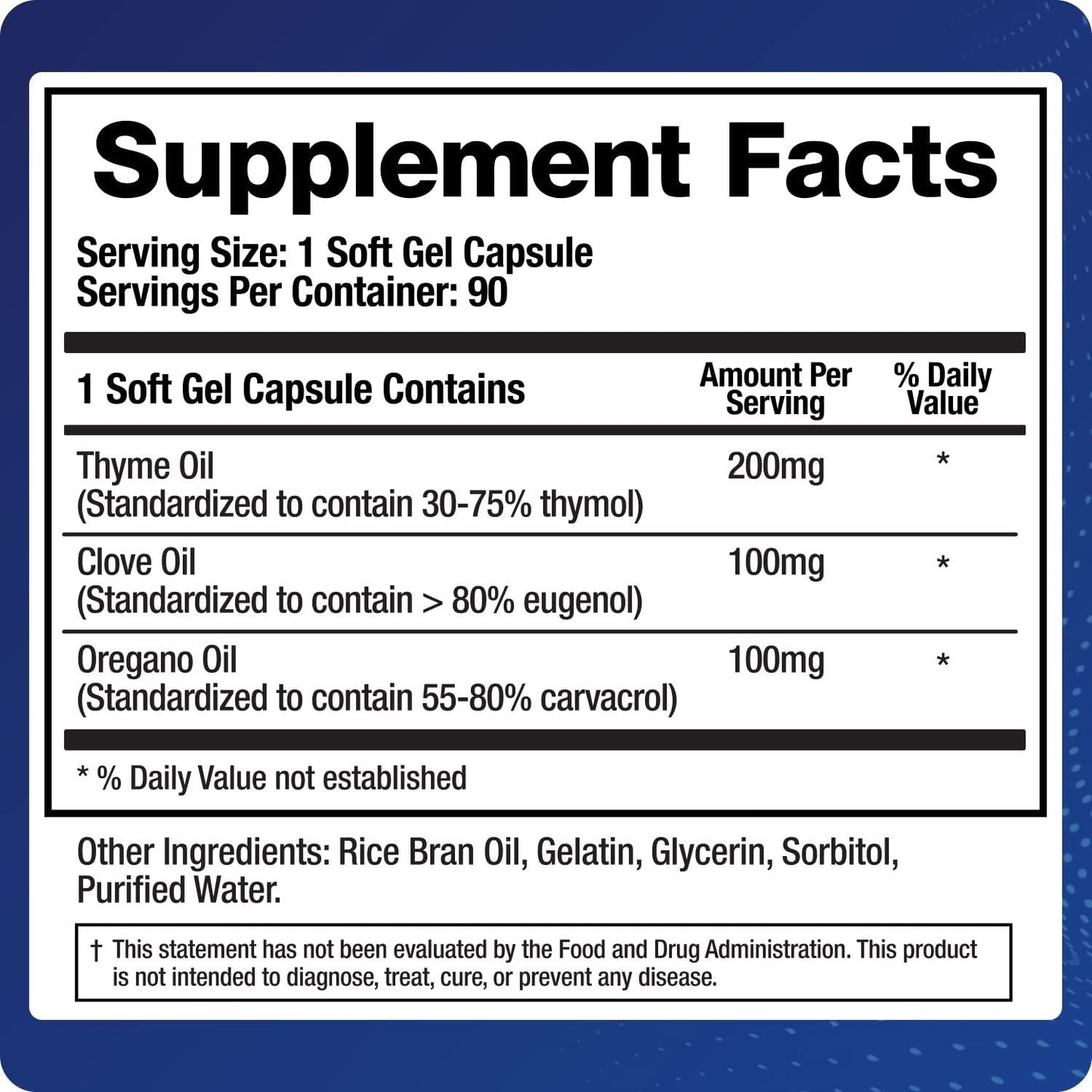 BioMatrix Biofilm Disruptor, GI Repair Digestive Supplement for Men and Women, Oil of Thyme, Oregano & Clove, Gut Microbiome & Intestinal Health Support | Microb-Defend (90 Softgels) - dailyvitalstore