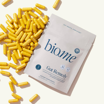Biome Gut Remedy Capsules (5 Day Cleanse, 1 Round, 30 Capsules) Gut Reset with Magnesium Citrate, Berberine, Immunolin, L-Glutamine - Reset Digestive System - dailyvitalstore