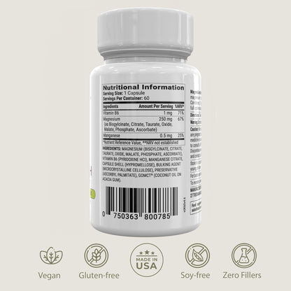 BIOptimizers Magnesium Breakthrough Supplement with 500mg - 7 Forms of Magnesium: Glycinate, Malate, Citrate, and More - Natural Support for Sleep and Cognitive Function -60 Capsules- Calming Vitamins - dailyvitalstore