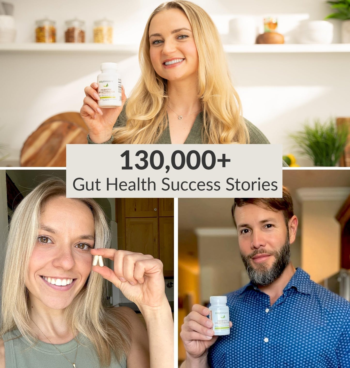 BIOptimizers Probiotic Breakthrough – Lactobacillus Plantarum OM Probiotics & Prebiotics Health Supplement for Gut, Digestive & Immune Support Probiotics - dailyvitalstore