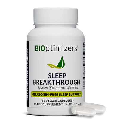 BIOptimizers Sleep Breakthrough Capsules - Natural Support Supplement | Calming Relief Aid for Adults - dailyvitalstore