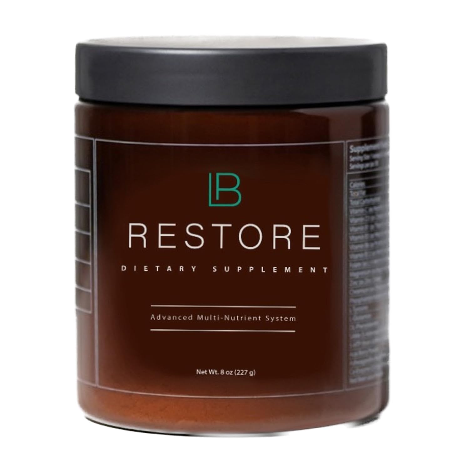 BioRebalance Restore Advanced Multi-Nutrient System Pure Powder Formula - 30 Day Balance Supplement - Contains Powerful Antioxidants, Minerals, Essential Amino & Fatty Acids - dailyvitalstore
