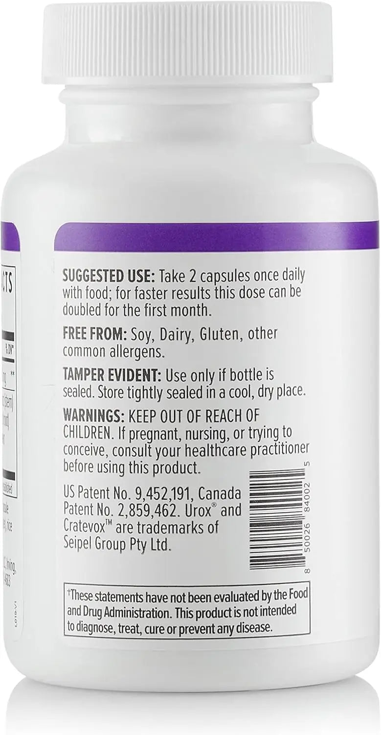 Biote Nutraceuticals - Urox+ - Bladder Health (60 Capsules) - dailyvitalstore