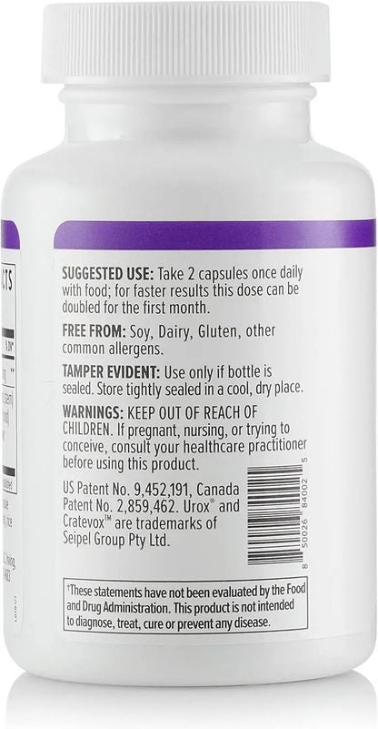 Biote Nutraceuticals - Urox+ - Bladder Health (60 Capsules) - dailyvitalstore