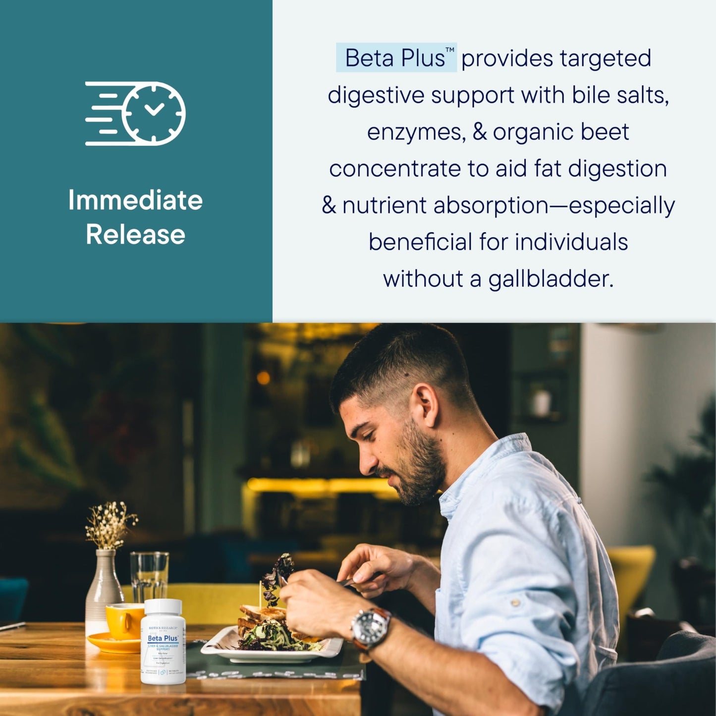 Biotics Research Beta-Plus™ Nutritional Ox Bile Salts Digestive Enzymes Supplement for Bile Production for No Gallbladder-Supports Overall Liver Function, - dailyvitalstore
