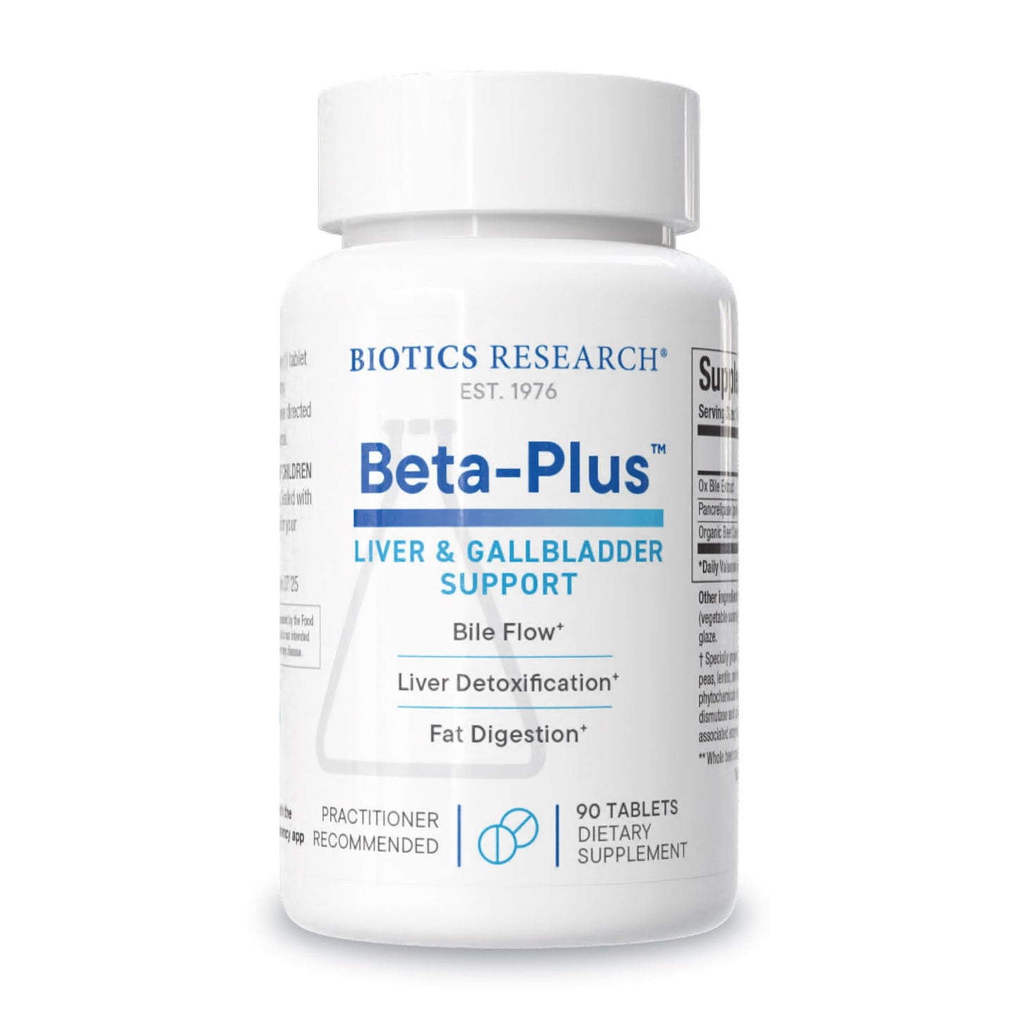 Biotics Research Beta-Plus™ Nutritional Ox Bile Salts Digestive Enzymes Supplement for Bile Production for No Gallbladder-Supports Overall Liver Function, - dailyvitalstore