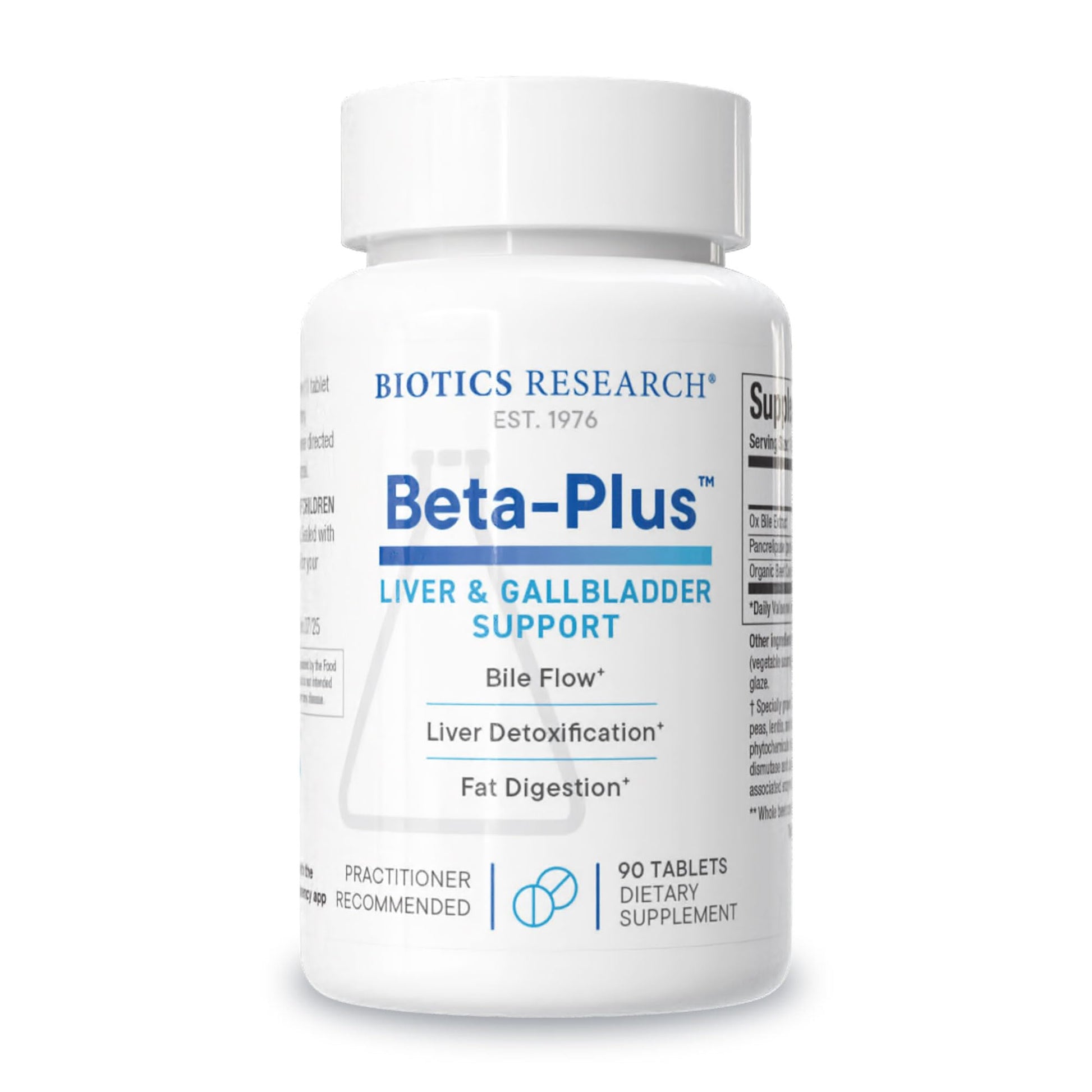 Biotics Research Beta-Plus™ Nutritional Ox Bile Salts Digestive Enzymes Supplement for Bile Production for No Gallbladder-Supports Overall Liver Function, - dailyvitalstore