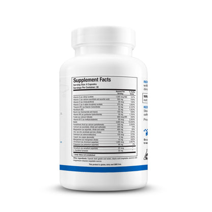 Biotics Research GlucoBalance Chromium, Vanadium, L carnitine Supplement, Supports Metabolic Health and Maintain Healthy Blood Lipid Levels - 180 Capsules - dailyvitalstore